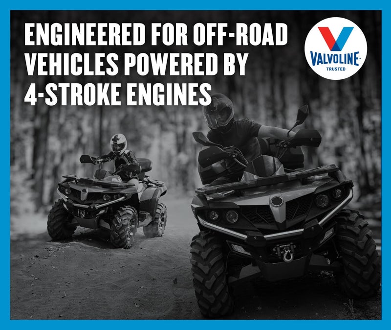 Valvoline 4-Stroke ATV/UTV SAE 10W-40 Motor Oil 1 QT  Case of 6 - Image 3